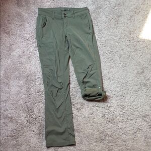 Prana size 2 Olive Cargo Pants for women
